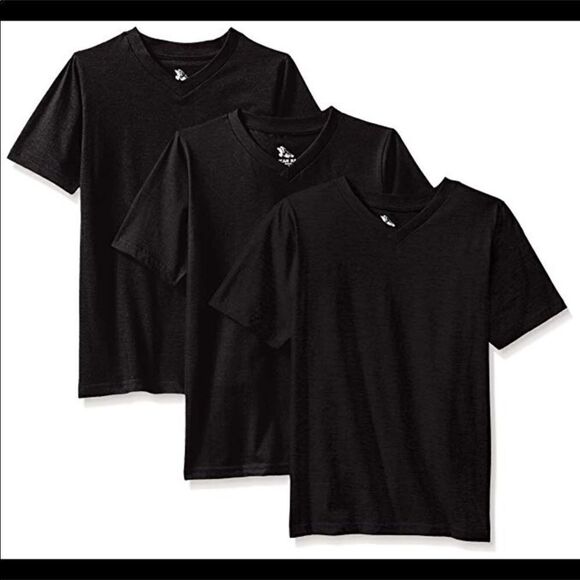 American Hawk Boys 3 Piece Pack V-Neck T-Shirt E6 - Picture 1 of 4